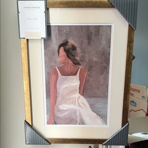 Studio McGee By Threshold Framed Woman Still Life Print